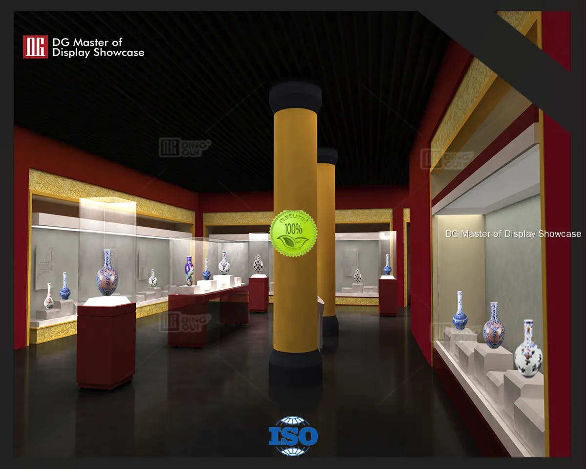 Luxury Museum Display Showcase - Factory Direct Price, Trusted Certifications, One Stop Solution. 1