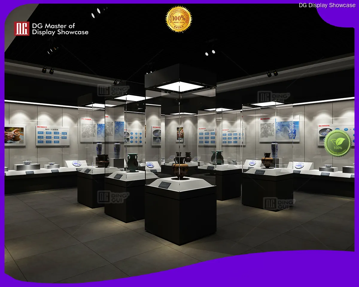 Luxury Museum Exhibit Cases 1