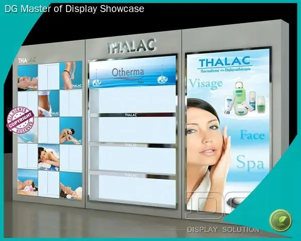 White Wooden Makeup Display Racks - Modern Style - Eco-Friendly - Wholesale Cosmetic Displays 1