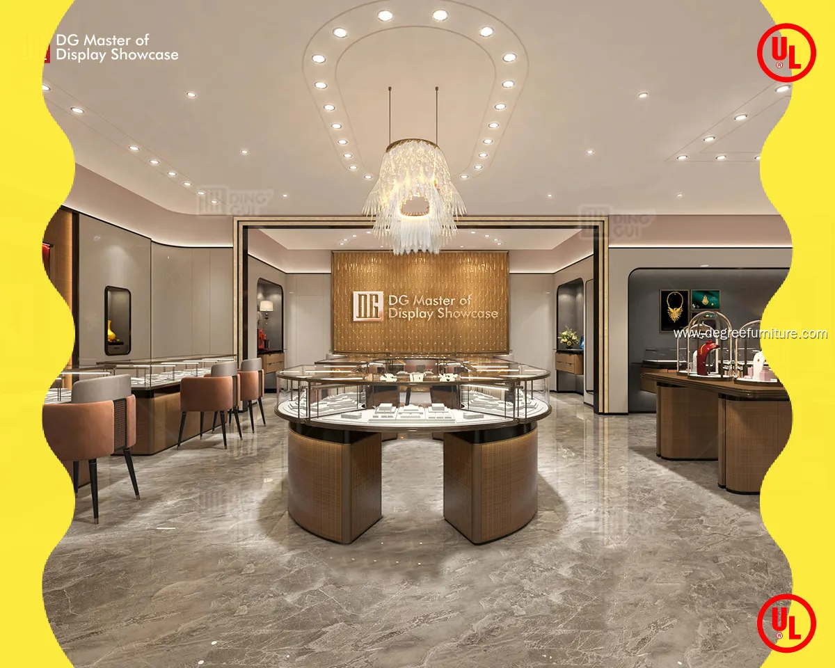 Luxury Jewelry Display Showcase: Highest Quality, Factory Price 1