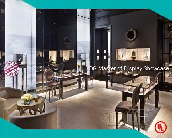 High End Jewelry Store Display: Premium Materials, Factory Price 1