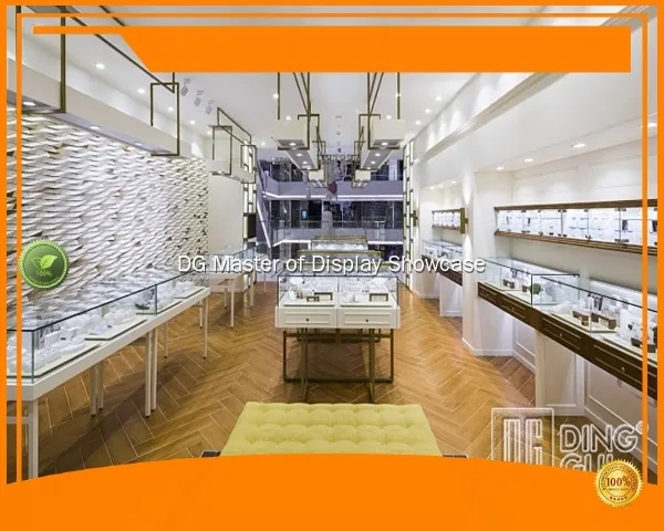 Modern Glass Jewelry Showcase - Eco-Friendly, Customizable 1