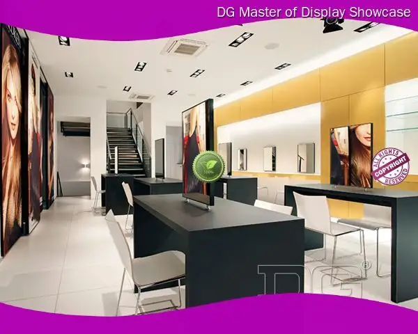 Glossy Black High End Cosmetic Table - Modern Style, Customized Size/Color 1