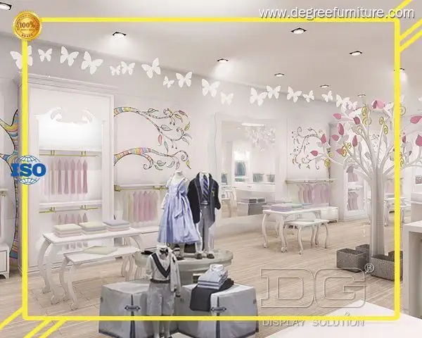 Kids Clothes Shop Display: Premium Materials & Factory Direct Price 1