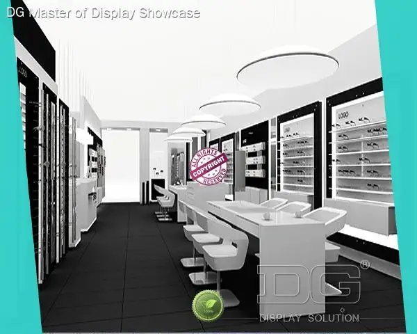 Nature Wood Optical Showcase - Factory Direct, Premium Quality, Eco-Friendly. 1