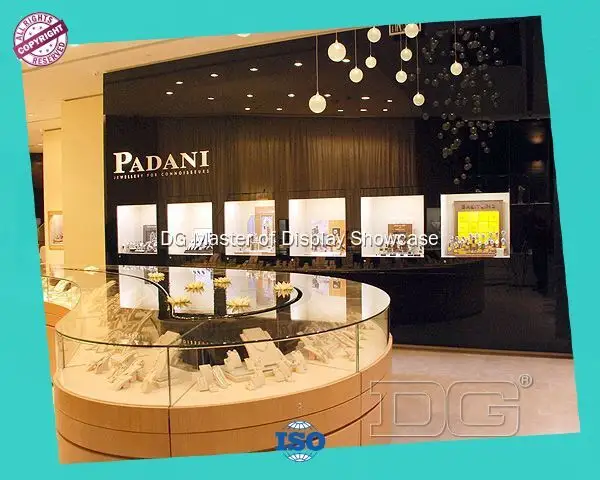 Premium Glass Jewelry Display Cabinet - Eco-Friendly Materials, Factory Direct Price 1