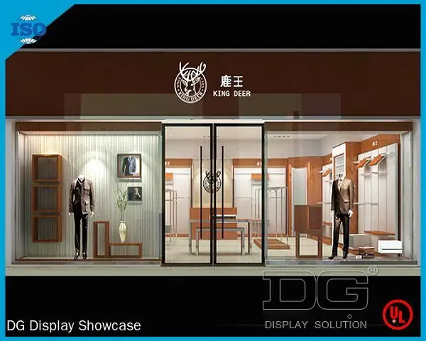 Modern Men's Business Cloth Display Showcase 1