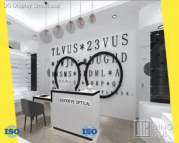 High End Optical Display Cabinets: Customizable, Eco-Friendly & Certified 1