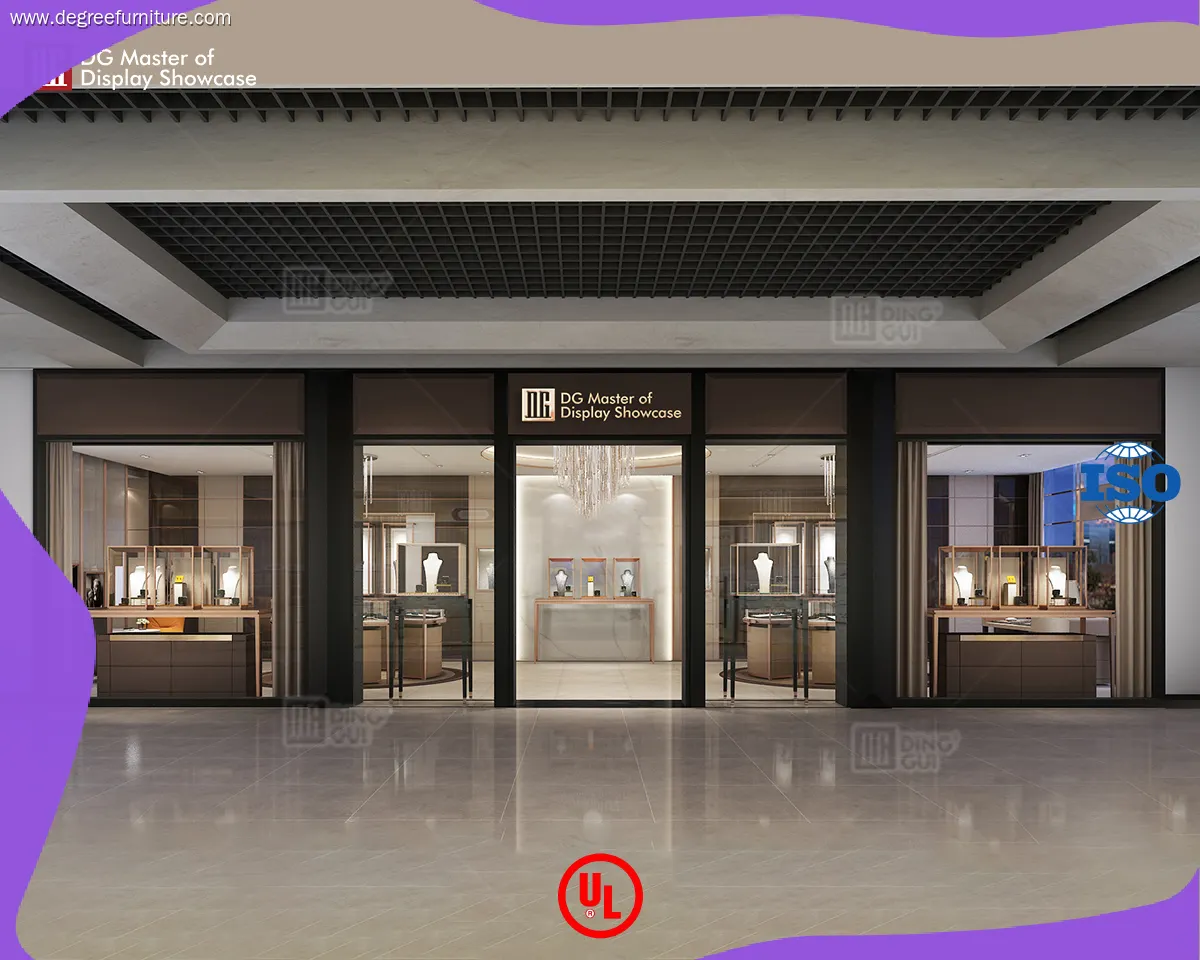 Luxury Jewelry Display Showcase - Premium Quality, Factory Direct Price 1