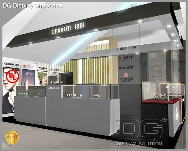 Modern Watch Island Display Showcase Manufacturer 1