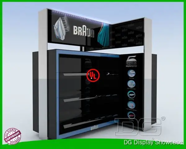 Black Mall Makeup Display Case - Modern Style, Eco-friendly, 16 Years Experience 1