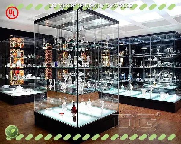 Modern Glass Museum Display Cabinet - Premium Quality, Factory Price 1