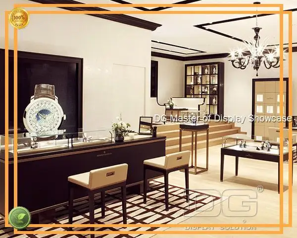 Modern Luxury Wooden Watch Display Showcase 1