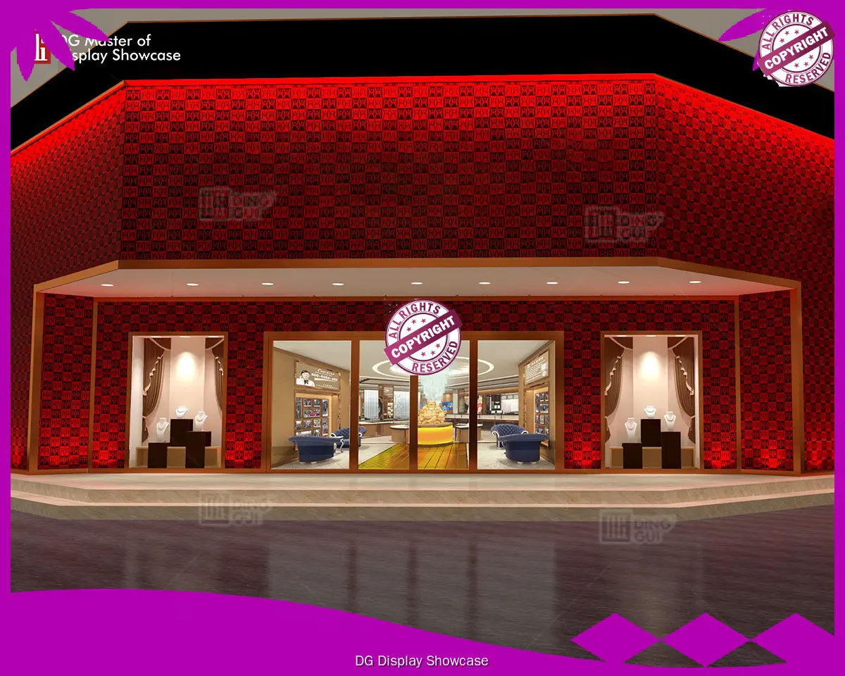 Luxury Jewelry Display Showcase - Factory Direct, Premium Materials. 1