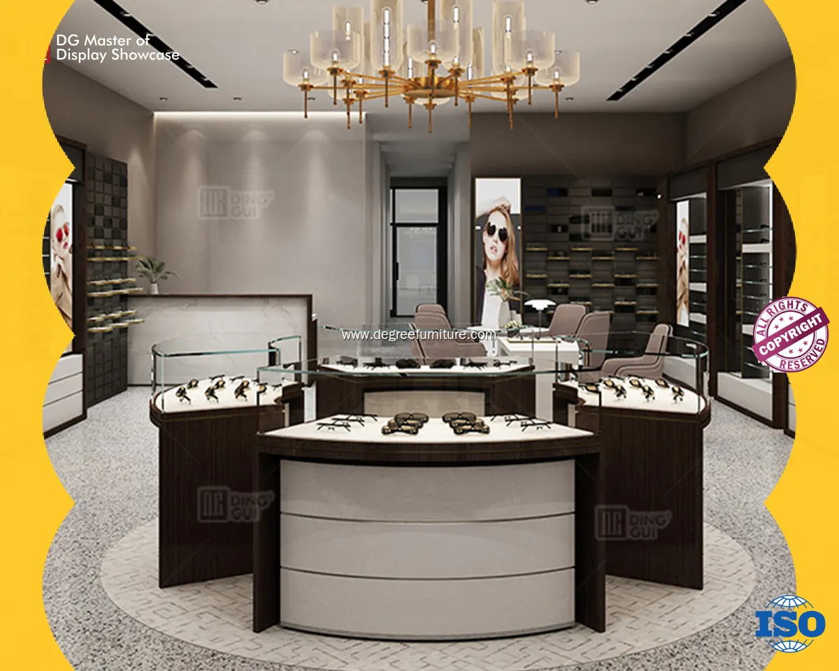Luxury Jewelry Display Showcase with Premium Materials 1