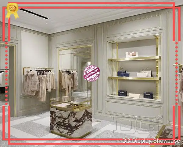 Premium Garment Store Display Shelf - Eco-friendly Materials, Factory Direct Price 1