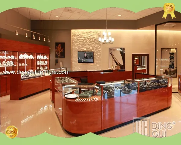 Modern Fancy Jewelry Display Case - JE233 1