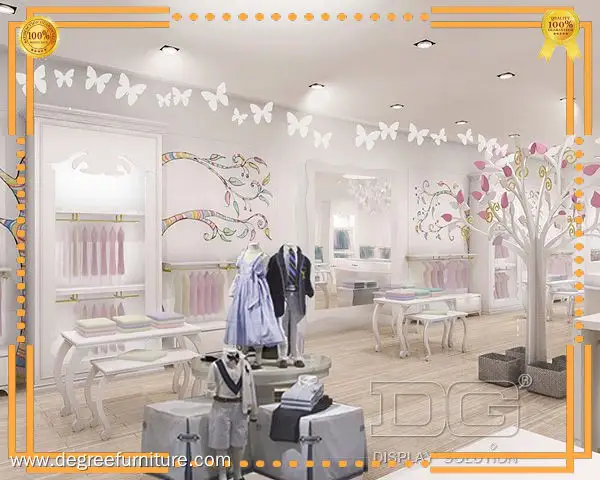 Luxury Kids Clothes Shop Fixture - Factory Direct Price 1