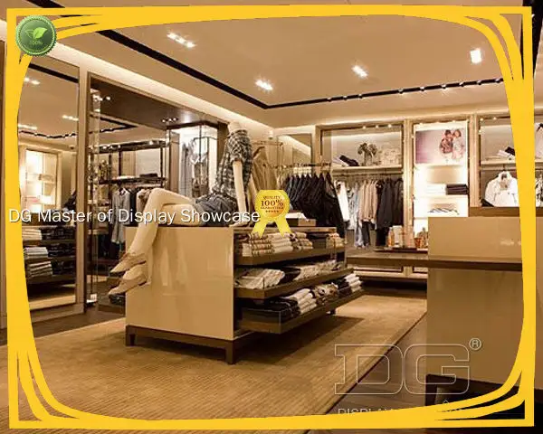 Premium Wood Clothing Display - Luxury Jewelry Displays 1