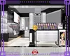 Modern Glass Cosmetic Display Counter for Retail Stores 1