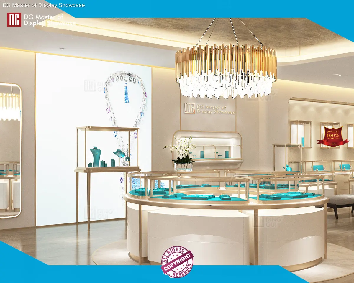 Luxury Jewelry Display Showcase: Premium Materials, Factory Price, Trusted Certifications. 1