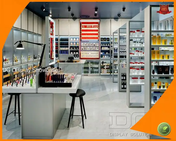 Custom Cosmetic Showcases company supplier Manufacturer | DG Display Showcase 1
