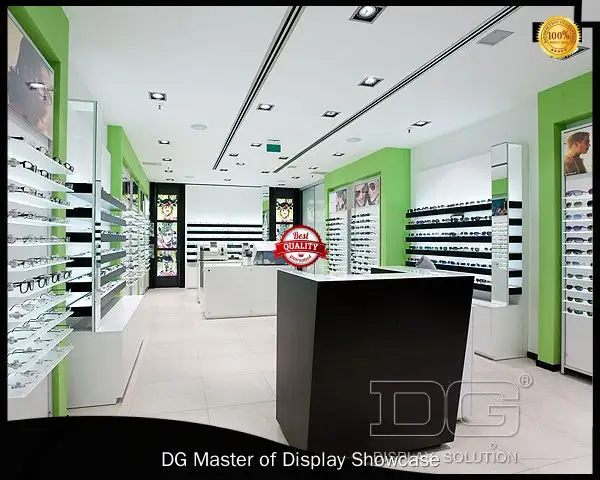 DG Display Showcase | modern optical display case supplier 1