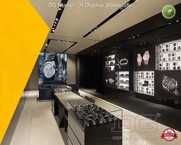 popular watch showcase design solution | DG Display Showcase 1