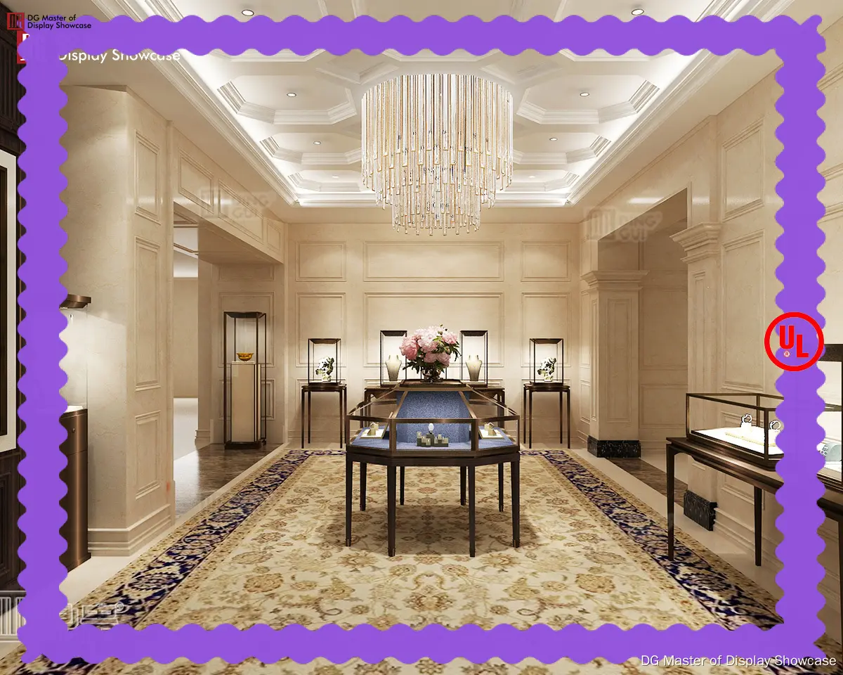 high end museum wall display cases manufacturer | DG Display Showcase 1