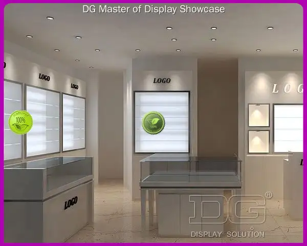 Custom Optical Showcase manufacturers manufacturer Manufacturer | DG Display Showcase 1