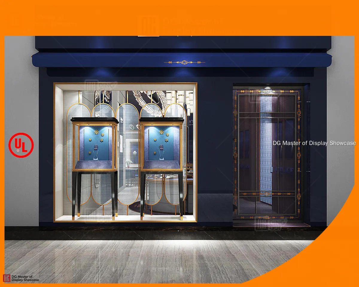 factory price jewellery wall showcase wholesale | DG Display Showcase 1