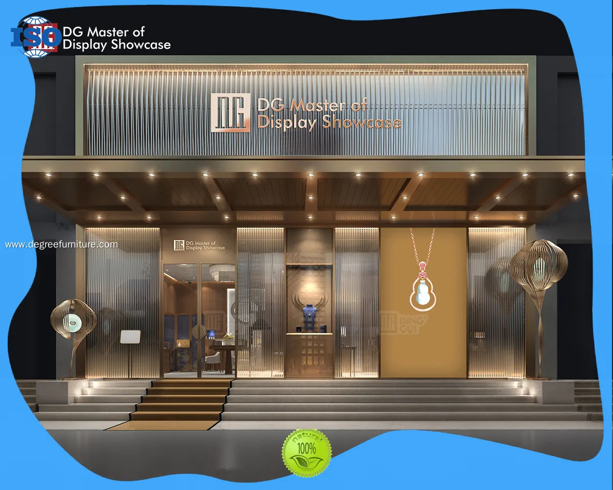 Custom jewellery showcase company Manufacturer | DG Display Showcase 1