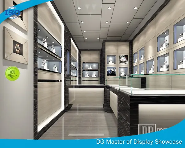 DG Display Showcase | high end Watch Showcase factory with custom services 1