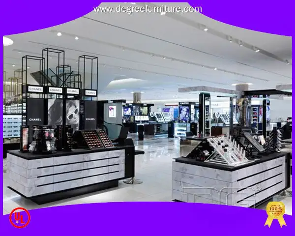 Custom make up showcase wholesale Manufacturer | DG Display Showcase 1