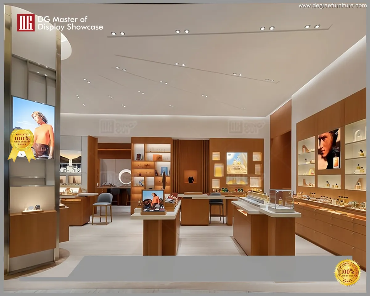 DG Display Showcase | luxury perfume showcase wholesale 1