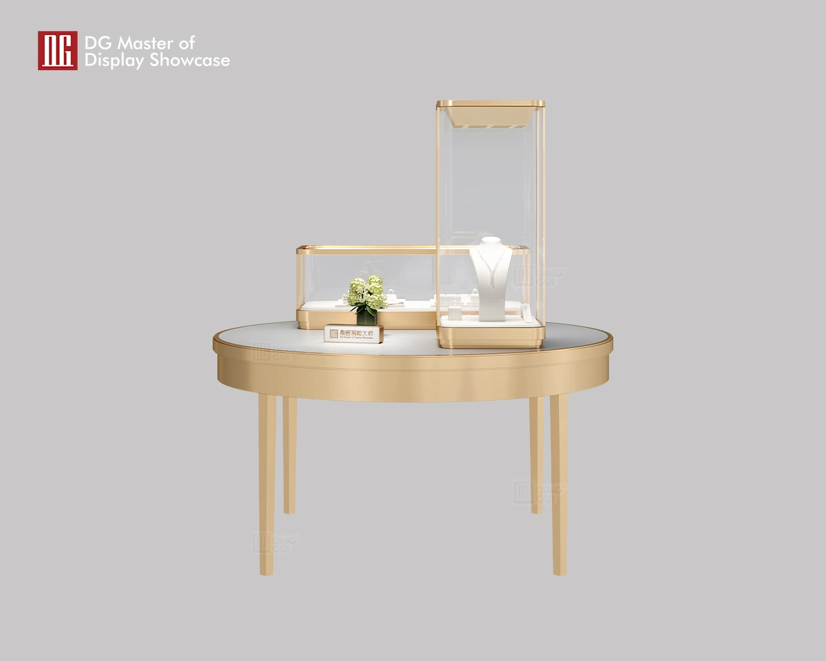 DG Ny utsökt lyxig smyckesö Display Showcase 1