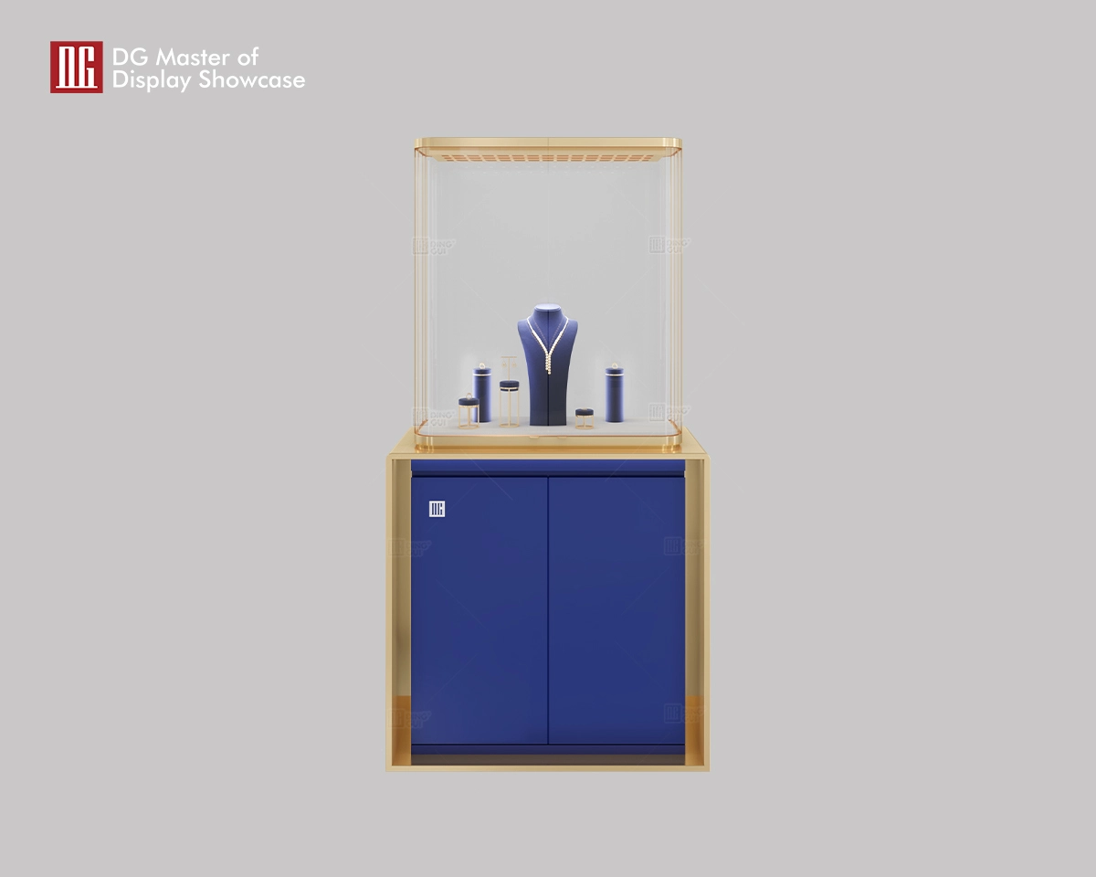 DG New High End Luxury Upright Jewelry Watch Display Showcase 1