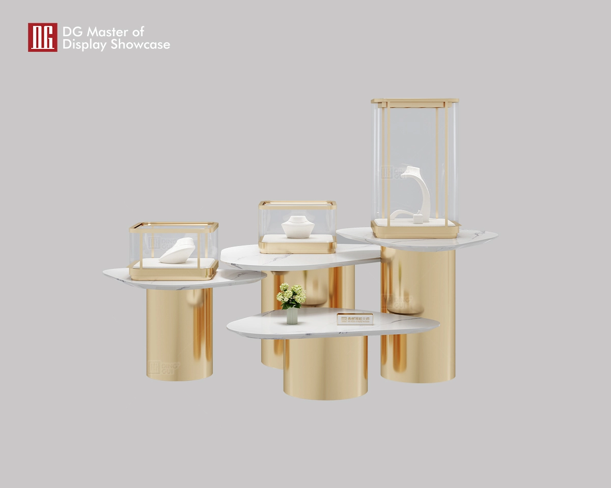 DG Showcase Pinakabagong Modular Luxury Jewelry Watch Cabinet 1