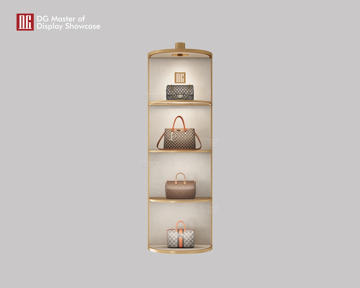 DG Ny lätt lyxväska halvrund hängande monter 1