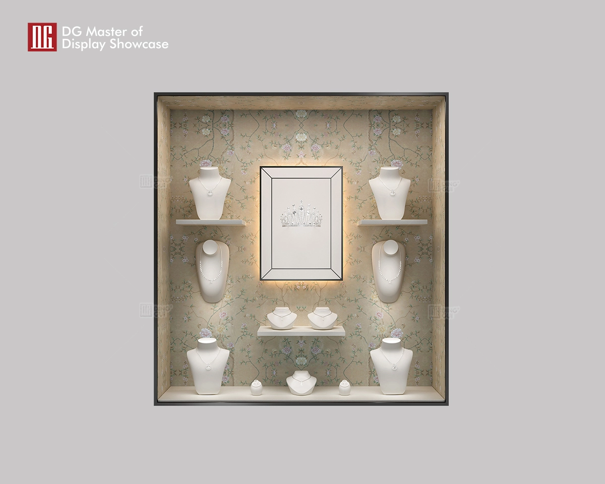 DG Newly Crafted Ultimate Luxury Jewelry Wall Cabinet 1