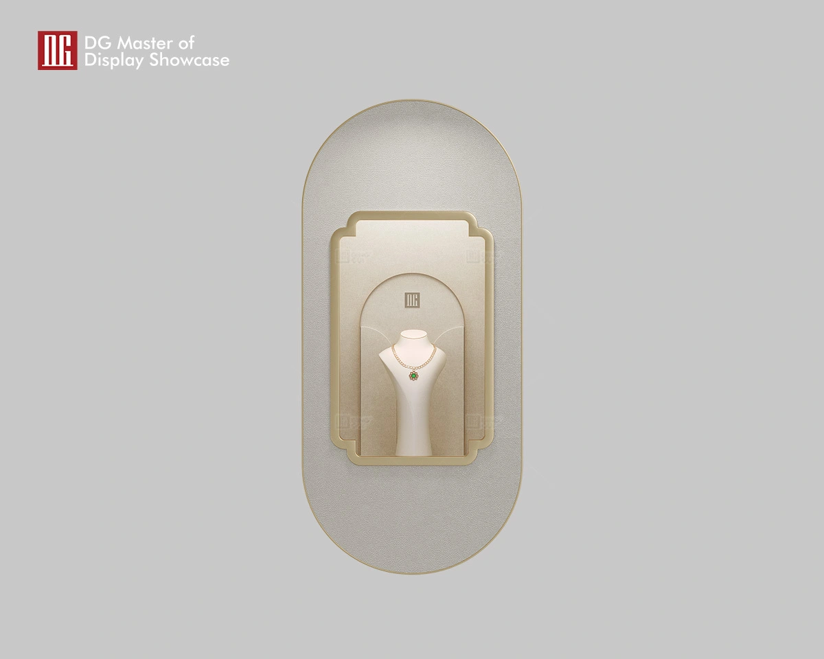 DG မှ ထူးခြားသော ဒီဇိုင်းအသစ် အဆင့်မြင့် လက်ဝတ်ရတနာ နံရံကပ်ဗီရိုကို ပြသထားသည် 1