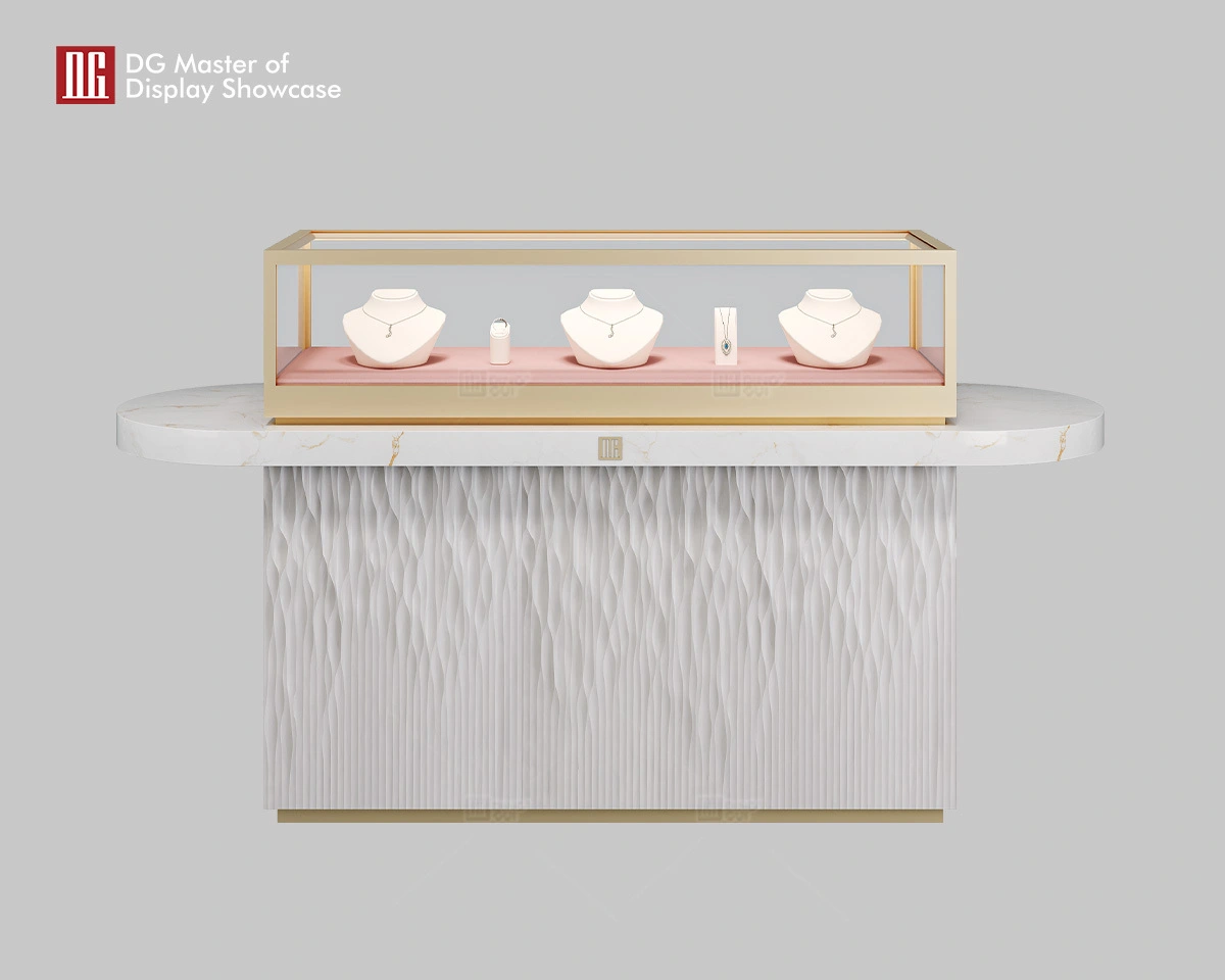 DG introduces the all-new exquisite jewelry and watch front display showcase 1