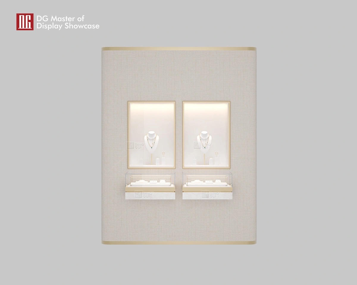 DG Minimalist Luxury Built-in Jewelry Showcase 1