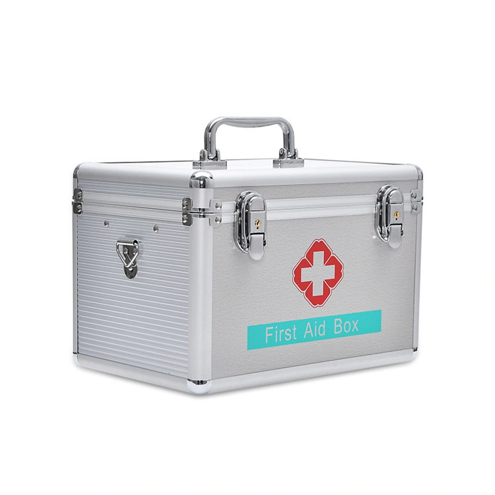 Aluminum Alloy Medical Case for Home Use Multi-Layer Outdoor Medical Kit Customizable Logo Available 1