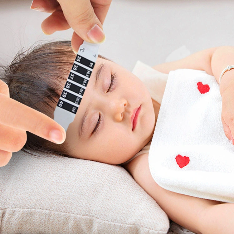 Export-Only Forehead Temperature Patch, Baby Forehead Thermometer Patch, Home Digital LCD Temperature-Sensing Flexible Forehead Temperature Patch... 1