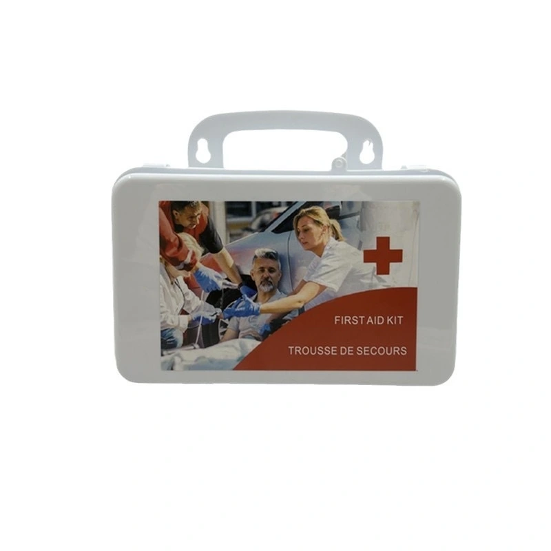 10-person portable first aid kit; car travel emergency outdoor self-driving survival rescue pack; medicine pack. 1