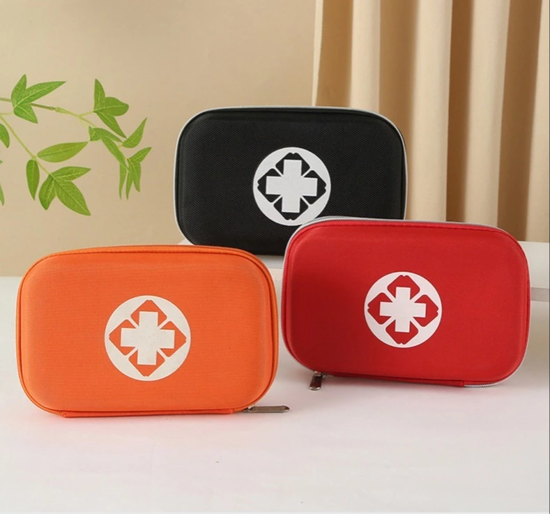 EVA hard shell first aid emergency pack outdoor portable bag home car storage medical bag hand-held large medical bag 1
