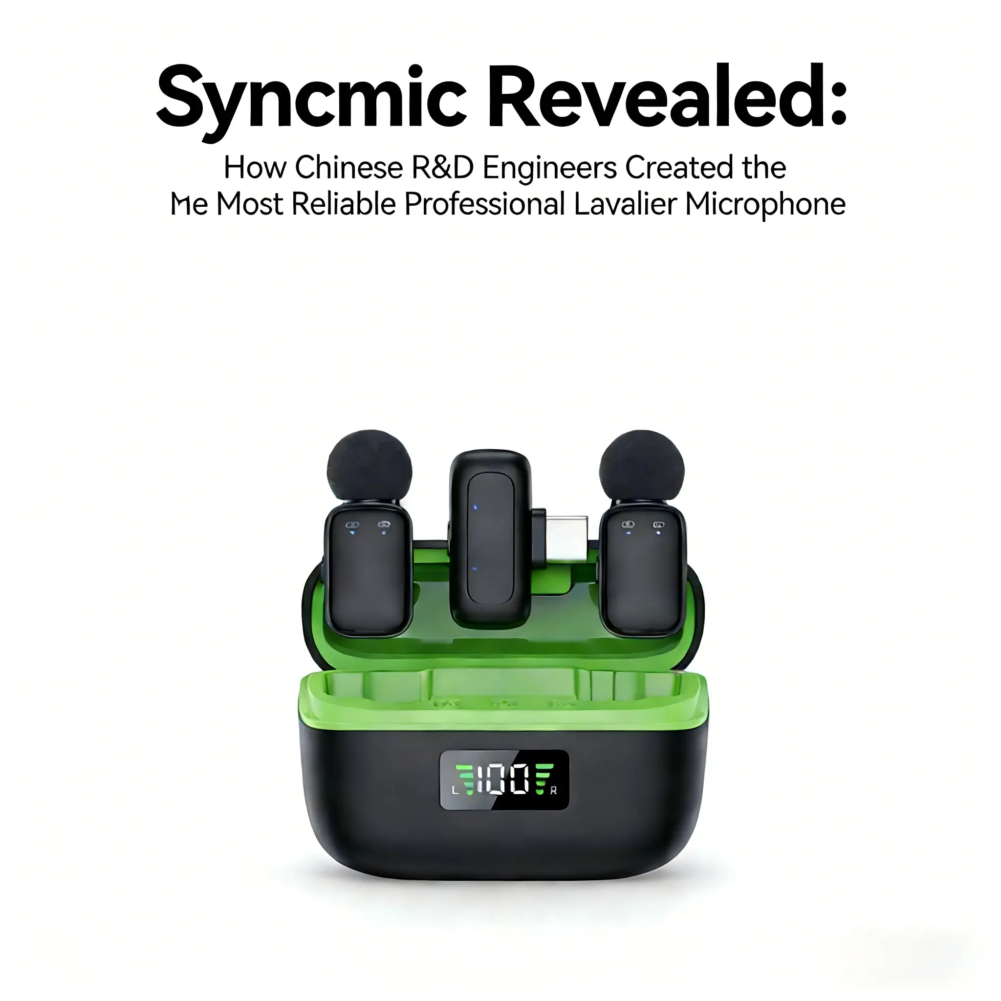 Syncmic Revealed: How Our R&D Engineers Built the Most Reliable Lavalier Mic for Professionals 1