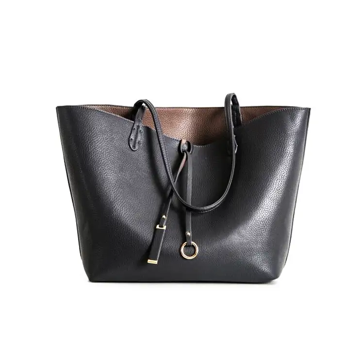 Authentic Designer Oversized Big Large Plain Grey Handbags For Ladies 1