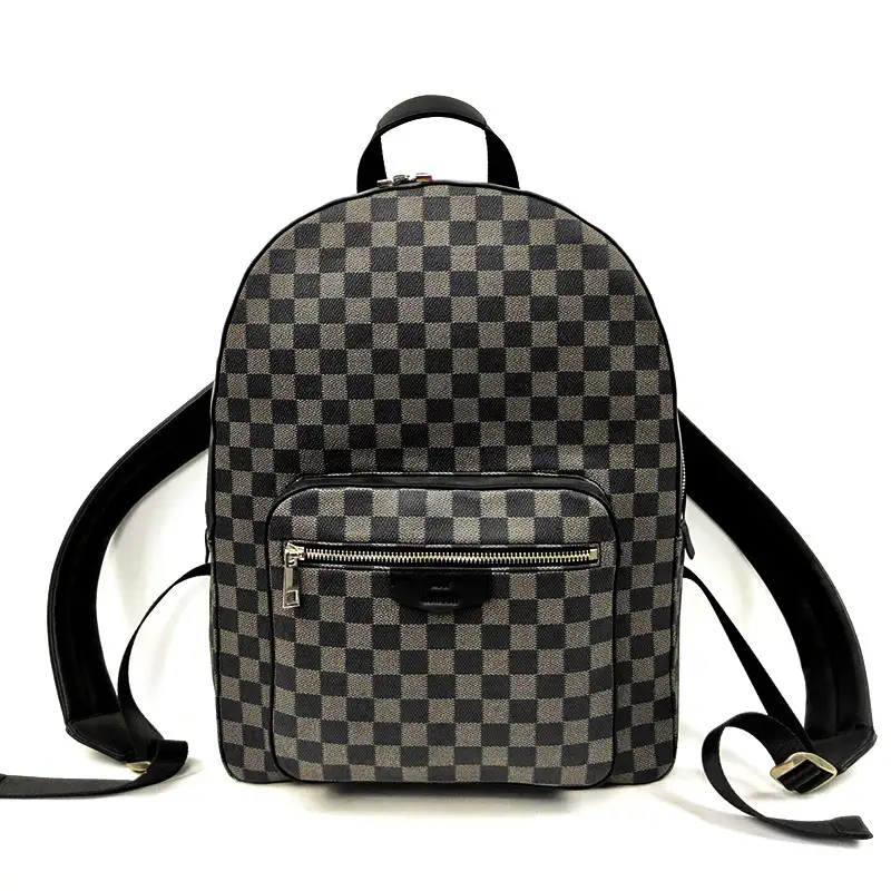 Customized Expensive Large Classic Designer Brand Fashion Women Laptop Leather Top Quality Backpack 1